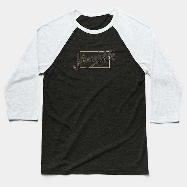 Namaste Baseball T-Shirt by TambuStore